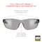 Ergodyne Anti-Fog In/Outdoor Lens Matte Black Frameless Safety Glasses VALI-AF - alternate 2